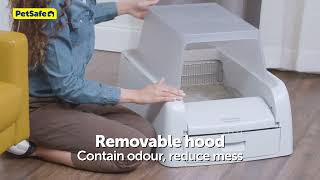 Upgrade Your ScoopFree® Clumping Litter Box with the Hood amp Accessory Bundle [upl. by Yclehc]