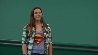 2015  2016 Bakersfield Condors National Anthem tryouts [upl. by Asiret]