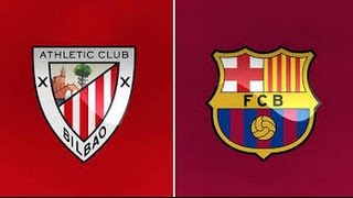 Athletic Club vs Barcelona en vivo COPA DEL REY 05012017 [upl. by Ivonne]