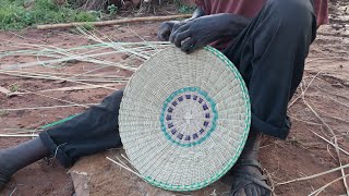 How to make african traditional winnower [upl. by Retepnhoj199]