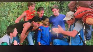 Ernest Goes to Camp  Ernest teaches the boys to make a fire and he teaches them first aid [upl. by Derinna672]