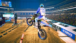 Supercross The Game 3  Yamaha YZ250F  Gameplay 2020 [upl. by Lennej881]