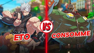 High Level GGST Gameplay Chipp vs Potemkin  Eto Vs Consomme  Strive Replay [upl. by Aubreir640]