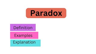 Paradox with Examples  Literary Device [upl. by Adyl]