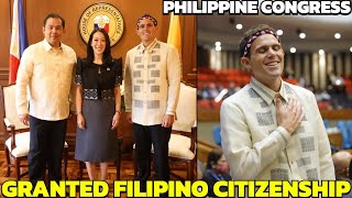 GRANTED PHILIPPINE CITIZENSHIP IN CONGRESS  Becoming Filipino [upl. by Linus]