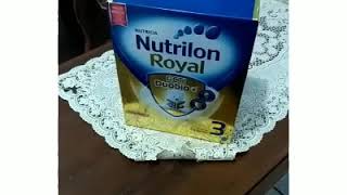 Nutrilon Royal 3 1800gr unboxing [upl. by Aissatsan]