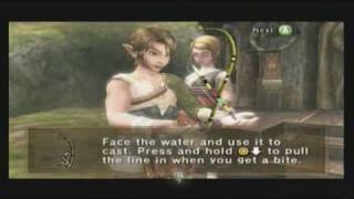 Lets Play TLoZ Twilight Princess Part 2 Cradle of Fish [upl. by Chimene]