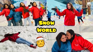 Bindass Kavya In Snow World 2023 Hyderabad Park with Her Girls Gang Lots of Fun Behoshi ka natak [upl. by Vladimar490]