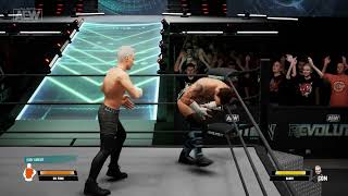 AEW Fight Forever  CM Punk vs Darby Allin  Elite difficulty Xbox Series X [upl. by Goodman]