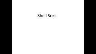 Shell sort 教學 [upl. by Ravid603]