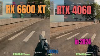 RX 6600 XT vs RTX 4060 in 2024 [upl. by Seko]