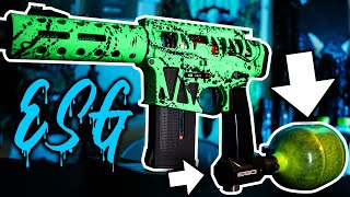 I Built a PAINTBALL GUN For AIRSOFT  Monk Customs ESG Speedsoft Build Guide [upl. by Tohcnarf608]