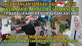 KABAR HAJI 2024 SITUASI JAMAAH🇲🇨MAGETAN KLOTER 18 EMBARKASI SURABAYA AKAN TAWAF QUDUM [upl. by Adlemi]