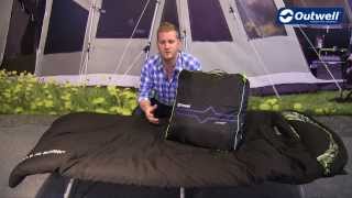 Outwell Camper Sleeping bag  Innovative Family Camping [upl. by Natsrik]