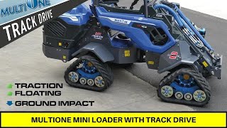 Tracked Mini Loader from Multione Compact Loaders [upl. by Oderf441]