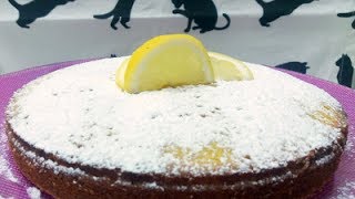 Torta caprese al limone  Ricetta facile e veloce [upl. by Ducan410]