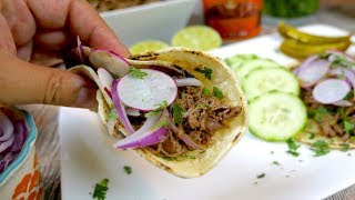 Tacos de Carne quotEstiloquot Barbacoa  Receta en Olla de Lento Cocimiento  Mi Cocina Rápida [upl. by Laurence]