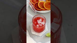 Naturally Sweetened Blood Orange Mocktail [upl. by Hale]