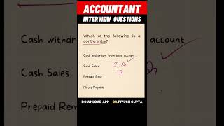 Accountant Interview Questions Accounting Journal Entries gst taxation [upl. by Ahseuqal212]