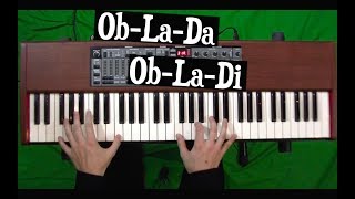 ObLaDi ObLaDa  Piano Cover  Isolated [upl. by Ecinahs586]