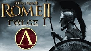 ROME 2 Total War Deutsch 001  Willkommen in Sparta  Rome 2 Lets Play HD [upl. by Hoyt]