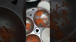 Carrot idli lunch box recipe subscribe food lunchboxrecipe [upl. by Allayne]