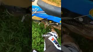 Bikers Leg Looks Twisted After Bad Motocross Crash 😳 [upl. by Airetnahs]