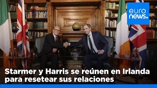 El primer ministro británico Keir Starmer se reúne con el Taoiseach irlandés [upl. by Aicilav]