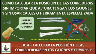 014  ¡Cómo calcular la posición de las correderas sin usar calces ni herramienta especializada [upl. by Claudina683]