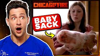 Doctor Reacts To CHICAGO FIRE Wild Medical Scenes [upl. by Ettezzil]