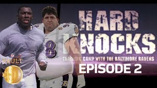 First Player Cut on Hard Knocks Shannon Sharpe Pranked amp More  2001 Ravens Episode 2  NFL Vault [upl. by Submuloc634]