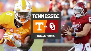 TENNESSEE vs OKLAHOMA  OKLAHOMA vs TENNESSEE HIGHLIGHTS [upl. by Morrissey273]