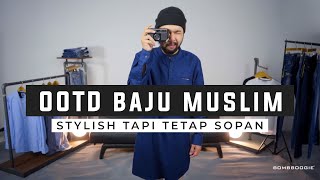 Outfit Muslim Pria  DIJAMIN KEREN OUTFIT BUAT LEBARAN [upl. by Asor]