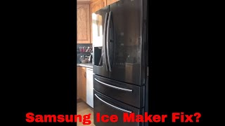 Samsung Ice Maker Repair  Finally after 2 years [upl. by Aehs]