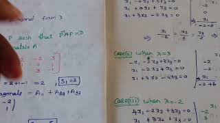 Diagonalise the matrix  Matrices  Algebra [upl. by Leonore]