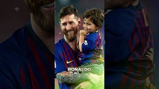 Messi’s son admitted that he likes Ronaldo messironaldo ronaldomessi [upl. by Liakim862]