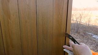 NewTechWood Siding Vertical Installation Guide [upl. by Assiran]