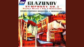 Glazunov Symphony No 3 in D Op 33  3 Andante  YouTube Music [upl. by Ahsir77]