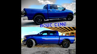 Ram 1500  Fuel Wheels 20x10 18 Offset  BIGGEST Tires That Fits On Ram 1500 Stock Suspension [upl. by Schuyler]