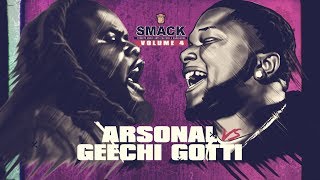 ARSONAL VS GEECHI GOTTI RAP BATTLE  URLTV [upl. by Yattirb454]