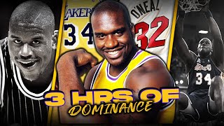 3 Hours Of Shaqs Most DOMiNANT NBA Performances 😲💪🏾 [upl. by Akela]