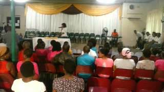 HOW GREAT THOU ART Sis Balungile HILLBROW ASSEMBLIES OF GOD [upl. by Nosreg512]