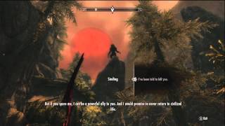 How to get the Ring of Hircine and Saviors Hide Skyrim [upl. by Huber]