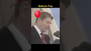 Reagan reaction to loud balloon pop shorts [upl. by Giles]