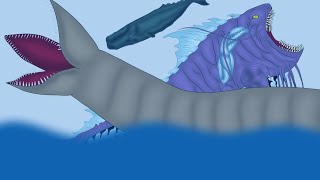 Sandworm VS Tiamat Bloop  Animation [upl. by Gokey]