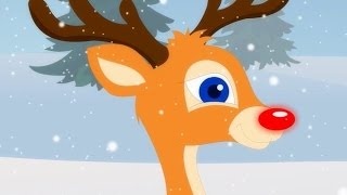 Rudolph The Red Nosed Reindeer  Christmas Carols For Kids With Lyrics [upl. by Letsirhc]