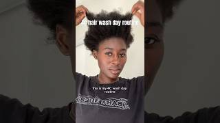 4c hair wash day routine 💇🏾‍♀️ 4chair 4cwashday [upl. by Blaise]