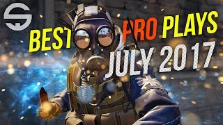 CSGO  Best PRO Plays of July 2017 [upl. by Anallij803]