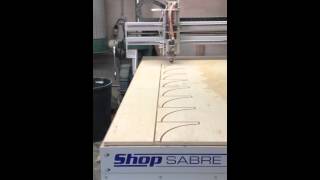 CNC cutting corbels [upl. by Darn]