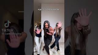 CAMILA LOURES AILA LOURES E JUNIA EM TREND VIRAL DO TIKTOK camilaloures [upl. by Aisatsana56]